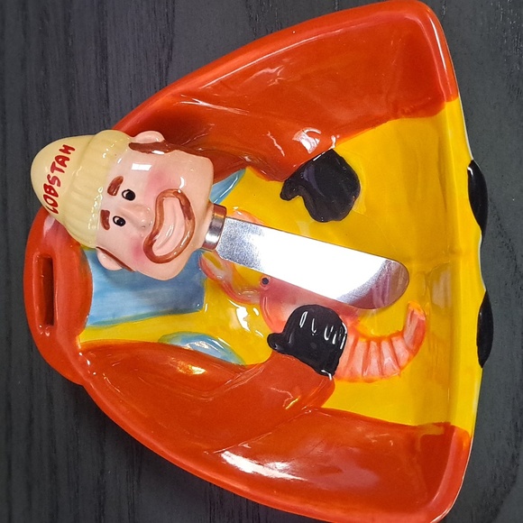 Lobstahman spreader and bowl set. Beachcombers 2013. - Picture 2 of 3